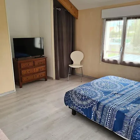 Grande Maison Conviviale A Avec Jardin Clos Дом отдыха Фламанвиль